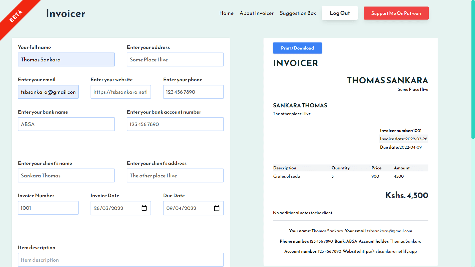 Create Invoices Easily Create Invoices Easily